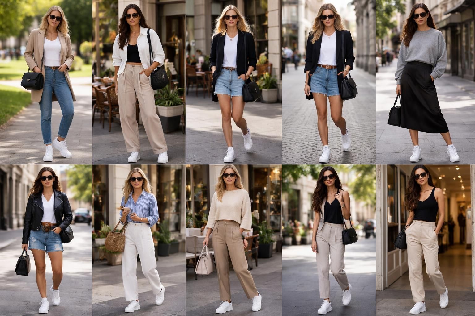 découvrez 10 idées de tenues avec les air force 1 pour femme, parfaites pour un look décontracté chic alliant confort et style au quotidien.