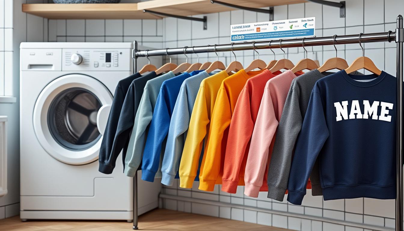 découvrez nos conseils pratiques pour entretenir votre sweat à broderie personnalisée et préserver sa qualité et ses couleurs au fil du temps.