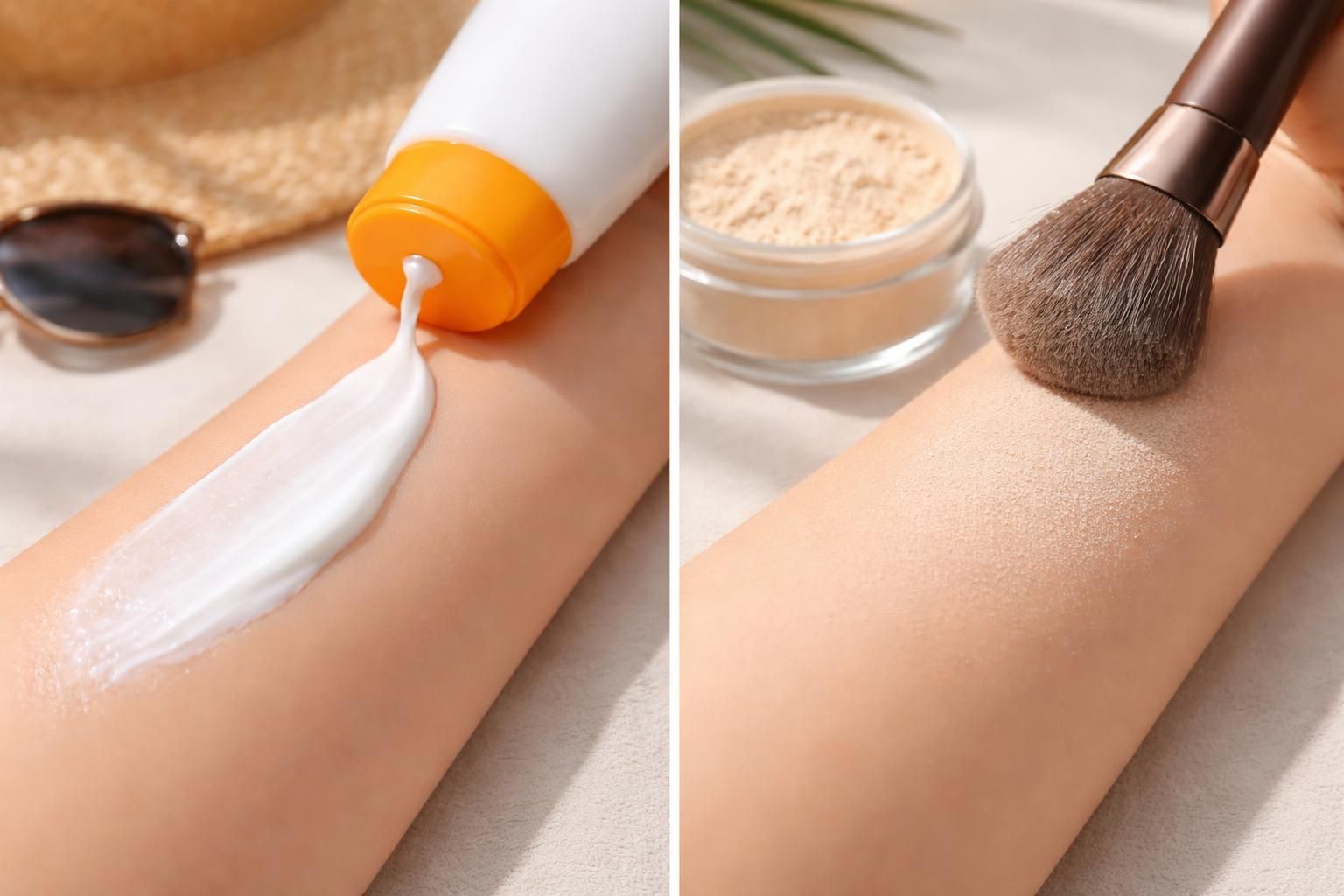 découvrez les différences entre la protection solaire en poudre et les crèmes traditionnelles pour choisir la meilleure protection adaptée à votre peau.