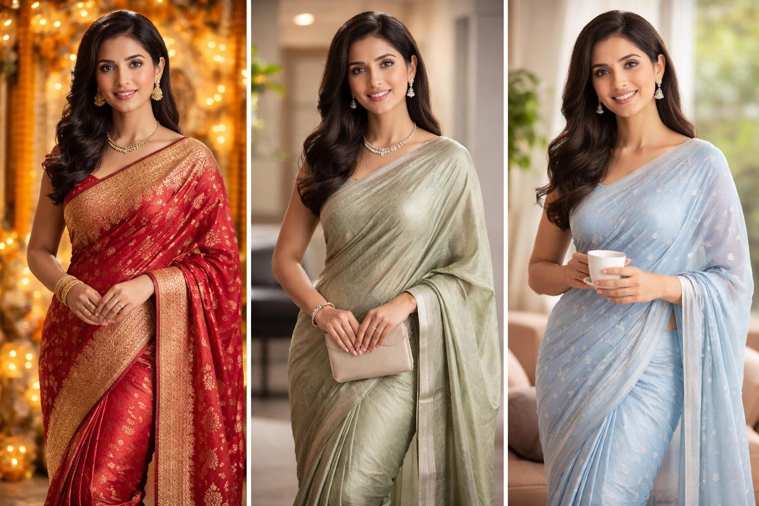 découvrez comment choisir le tissu idéal pour votre sari indien en fonction de chaque occasion, alliant tradition et élégance avec style.