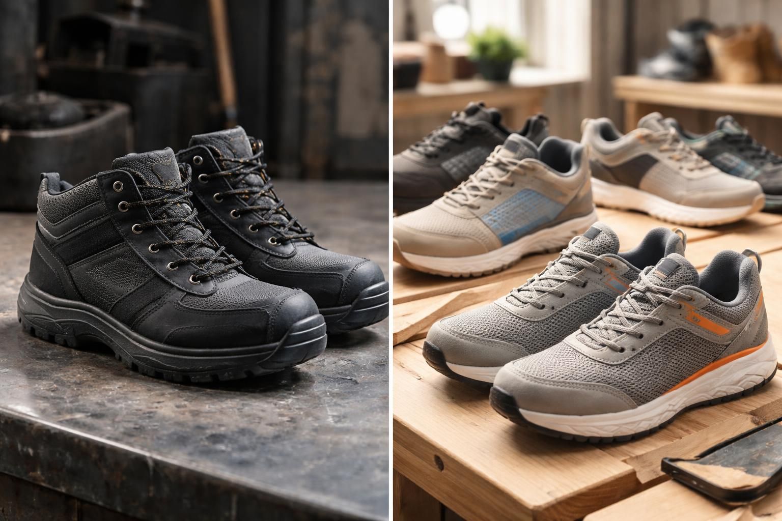découvrez des alternatives plus confortables aux chaussures de sécurité traditionnelles pour protéger vos pieds sans sacrifier le bien-être au travail.