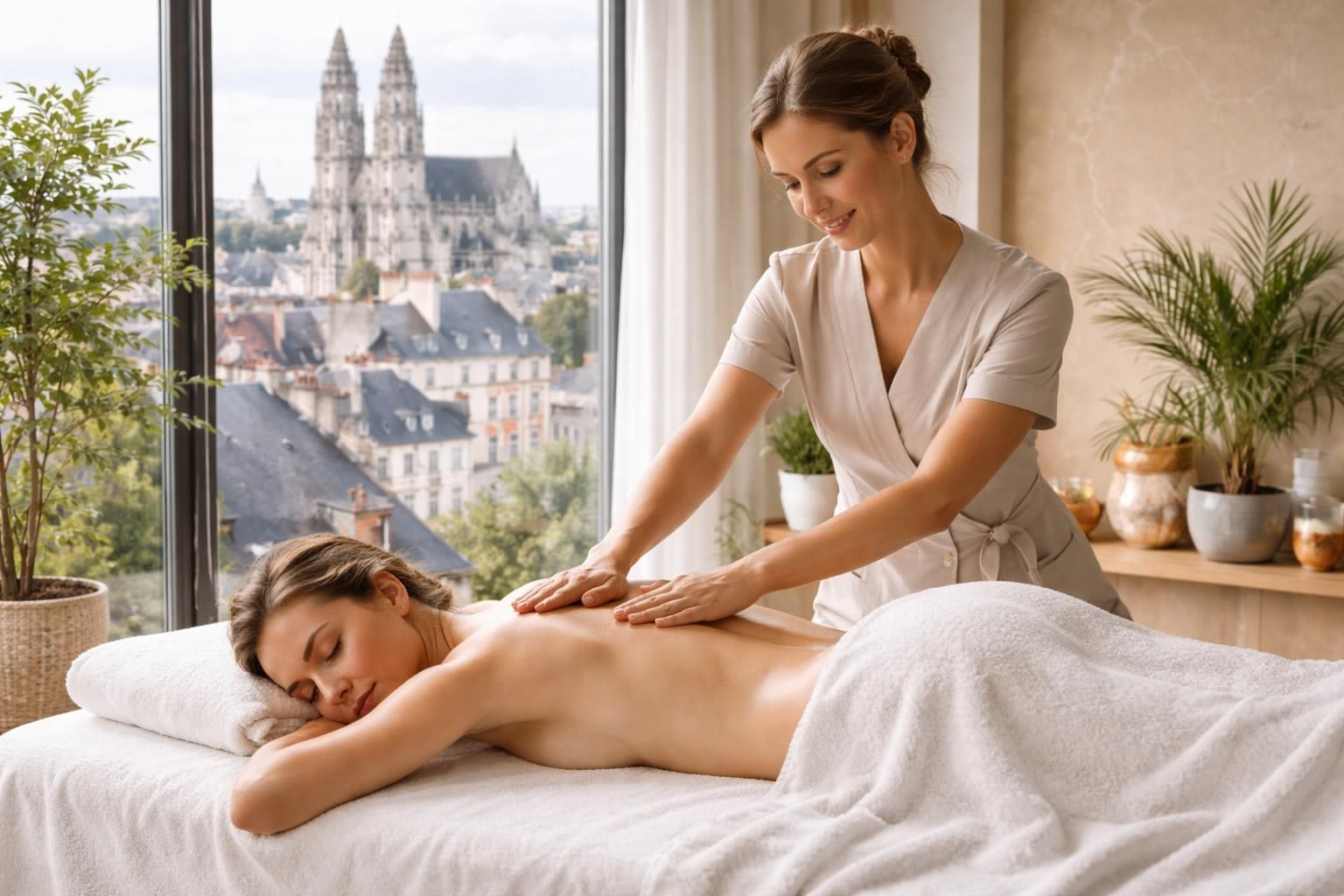 offrez-vous un moment de détente unique avec notre masseuse à tours, au cœur de la ville. relaxation et bien-être garantis pour échapper au stress quotidien.