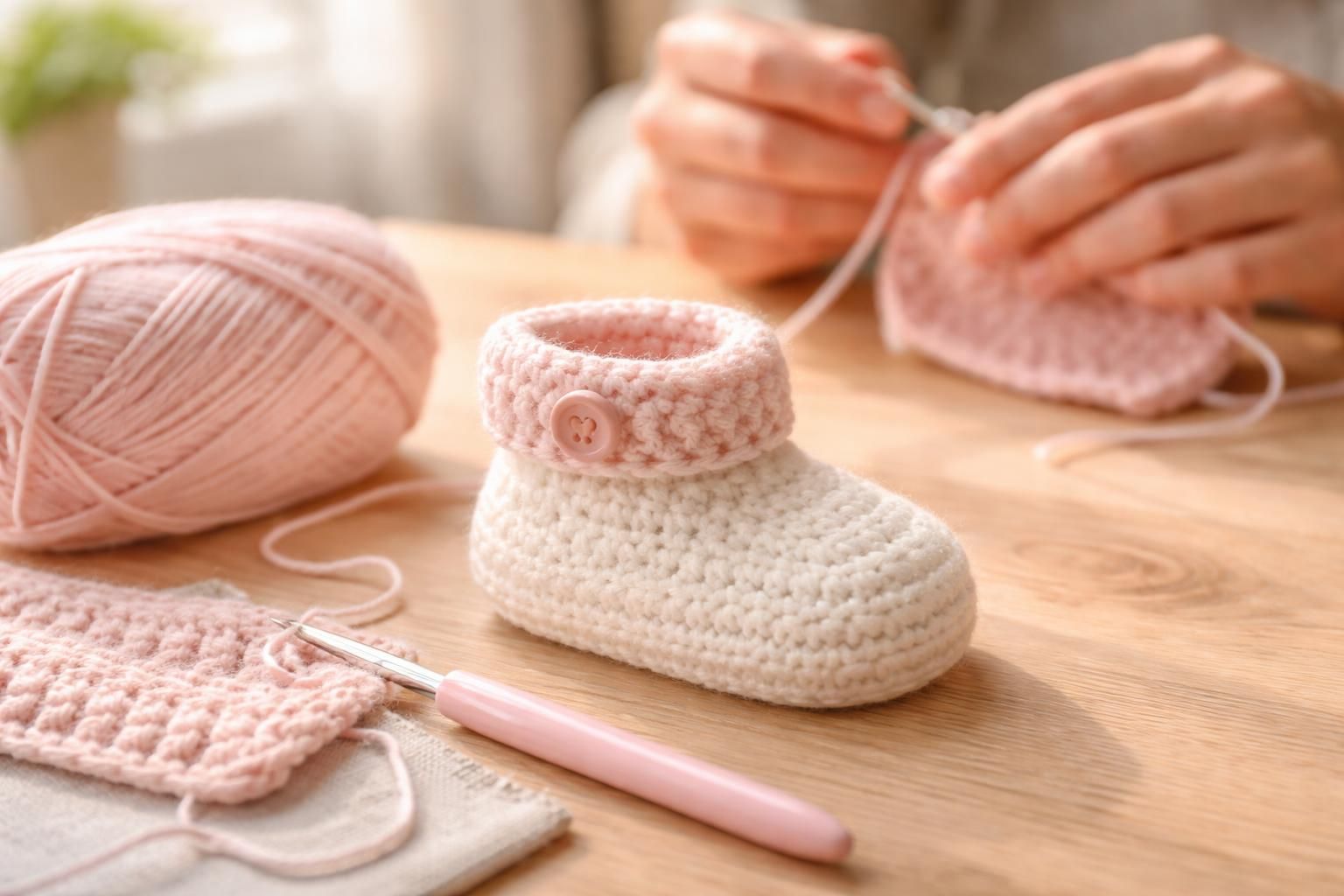 découvrez notre tuto chausson bébé au crochet, un guide simple et détaillé spécialement conçu pour les débutants. créez facilement des chaussons doux et personnalisés pour votre bébé.